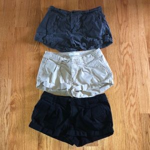 Abercrombie cargo shorts $15 each